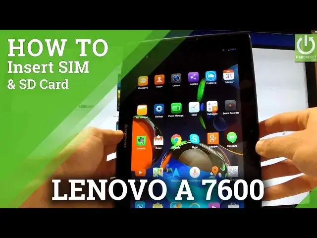 'Video thumbnail for Insert SIM & SD Card in LENOVO A7600 - Set Up SIM and MicroSD Card'