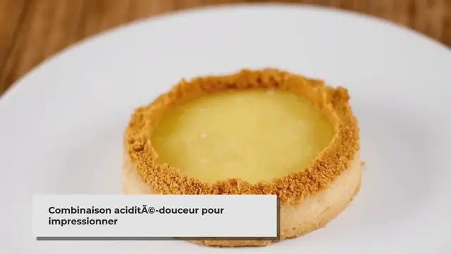 'Video thumbnail for Tartelettes Citron-Spéculoos: Recette Gourmande'