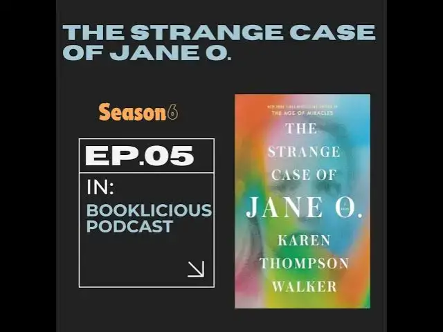 'Video thumbnail for The Strange Case of Jane O. By Karen Thompson Walker (Book Review)'