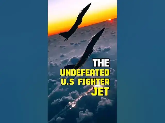 'Video thumbnail for The Undefeated U.S FighterJet #f15 #f15e #f15eagle'