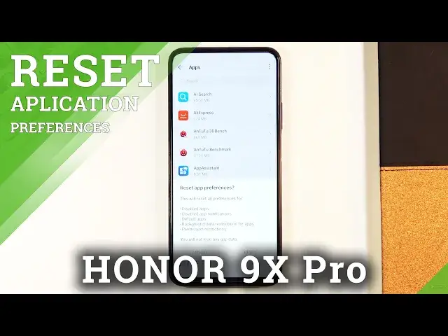 'Video thumbnail for How to Reset App Preferences in Honor 9x Pro – Restore App Defaults'