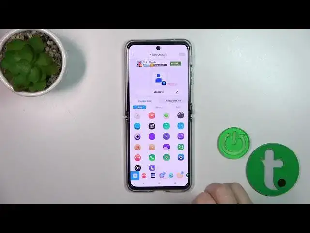 'Video thumbnail for How to Customize App Icons Style & Shape on MOTOROLA Razr 40 Ultra - X Icon Changer App'