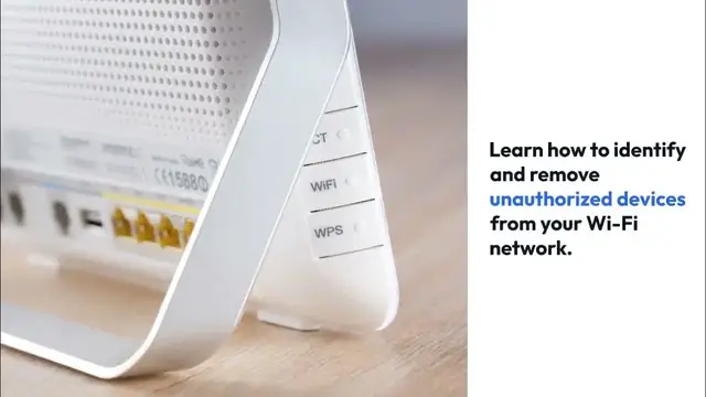 'Video thumbnail for How to Remove Unwanted Devices from Your Wi-Fi Network'