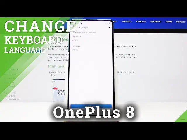 'Video thumbnail for How to Change Keyboard Language in OnePlus 8 – Keyboard Dictionary'