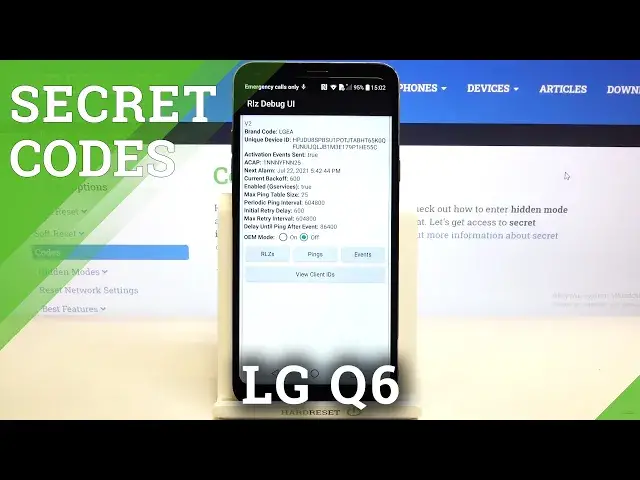 'Video thumbnail for LG Q6 Secret Codes | Test Mode | Hidden Menu | LG Service Mode'