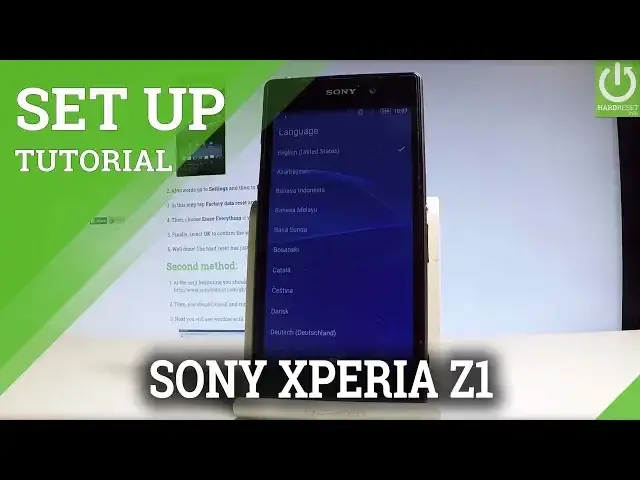 'Video thumbnail for How to Set Up SONY Xperia Z1 - Android Activation / Beginner's Guide'