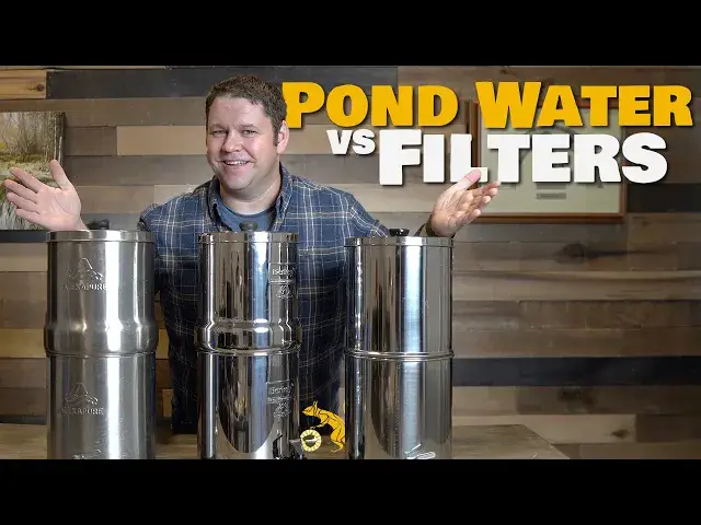 'Video thumbnail for Pond Water vs Water Filters (Berkey | Alexapure | Purewell)'