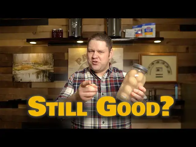 'Video thumbnail for Water Glassed Eggs Update: 5 Month Taste Test'