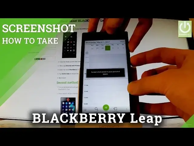 'Video thumbnail for How to Take Screenshot on BLACKBERRY Leap - Edit & Delete Pictures'
