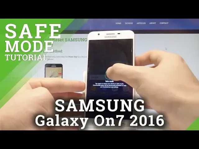 'Video thumbnail for How to Enter Safe Mode in SAMSUNG Galaxy On7 (2016) |HardReset.info'