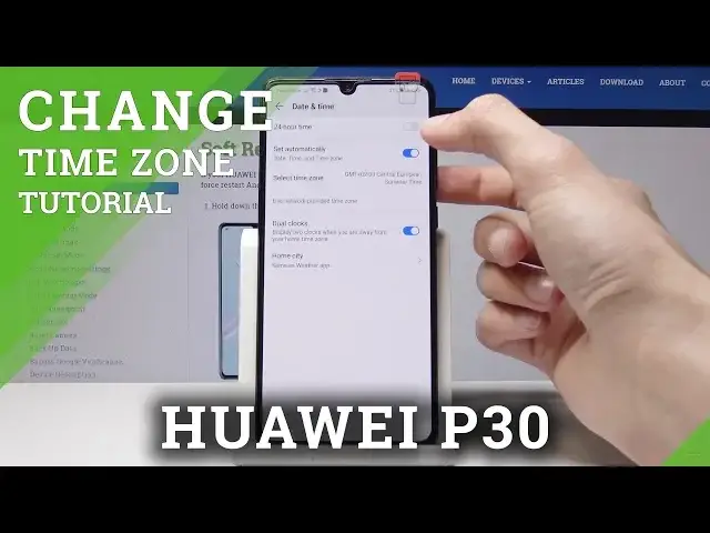 'Video thumbnail for How to Change Date & Time in HUAWEI P30 - Time Zone Settings'