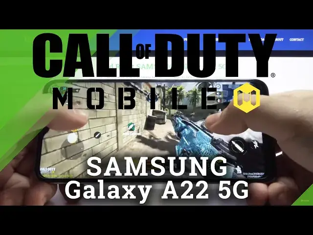 'Video thumbnail for Test Game Call of Duty on SAMSUNG Galaxy A22 5G | MediaTek Dimensity 700 | 4GB RAM | Gameplay Check'