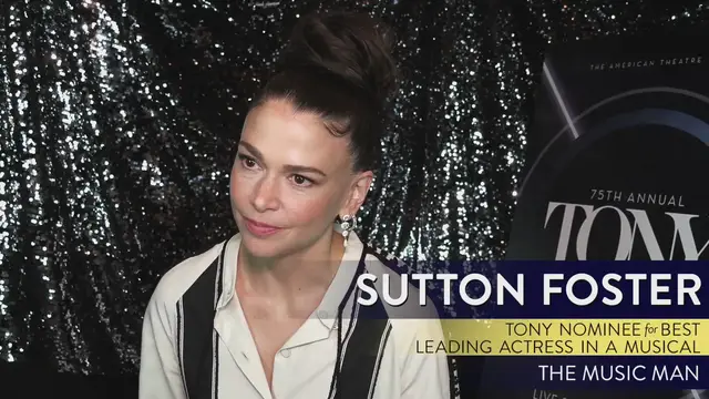 'Video thumbnail for Meet the 2022 Tony Nominees: THE MUSIC MAN's Sutton Foster'