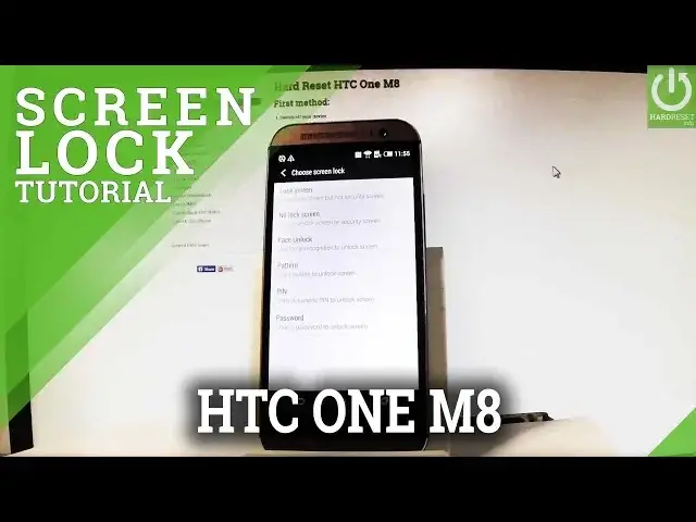 'Video thumbnail for How to Set Up Screen Lock on HTC One M8 - Pattern Protection'