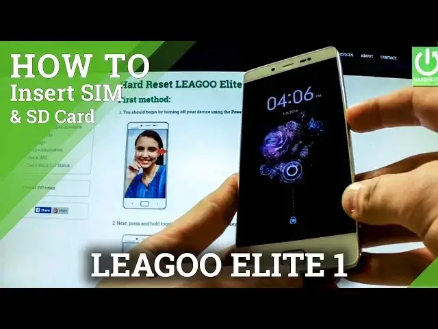 'Video thumbnail for How to insert SIM card and Micro SD card in LEAGOO Elite 1'