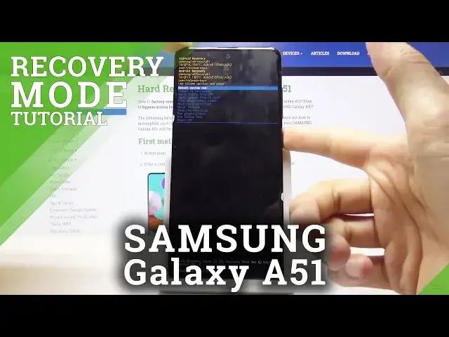 'Video thumbnail for How to activate Recovery Mode in Samsung Galaxy A51 – Hidden Android Mode'