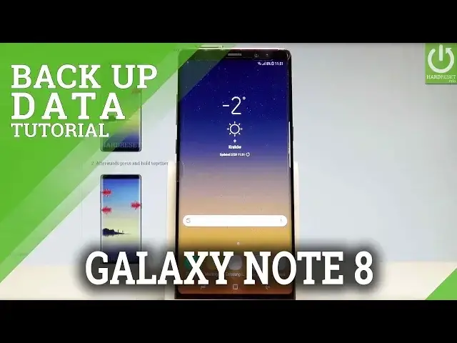 'Video thumbnail for How to Back Up Data in SAMSUNG Galaxy Note8 - Enable Backup'