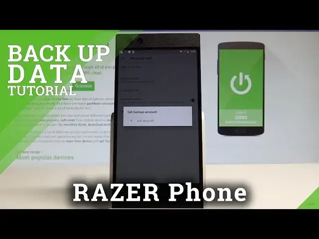 'Video thumbnail for How to Back Up Data on RAZER Phone - Enable Google Backup |HardReset.Info'