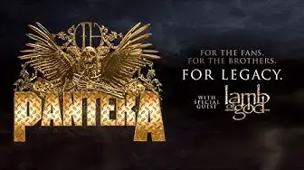 'Video thumbnail for PANTERA Announces 2024 North American Tour Dates With LAMB OF GOD'