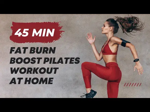 'Video thumbnail for Boost Pilates: 45 Minute Full Body Stretch Workout for Fat-Burning'