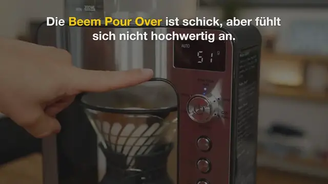 'Video thumbnail for Beem Basic Selection Pour Over Test 2024: Vollautomatischer Kaffee wie handgemacht'