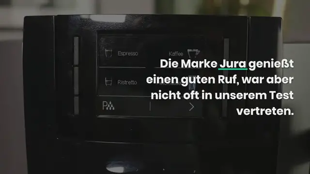 'Video thumbnail for Der Jura E8 Kaffeevollautomat im Test 2024: Edel, lecker und komfortabel'