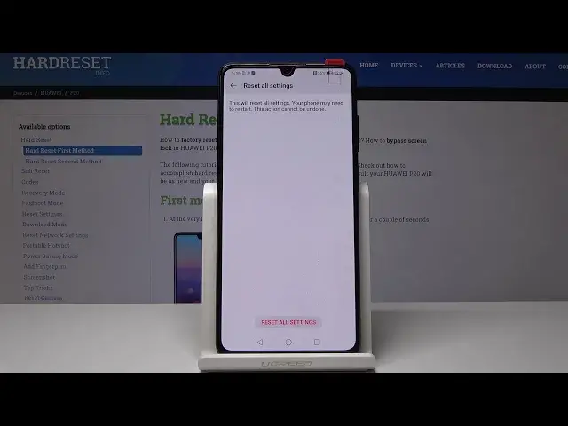 'Video thumbnail for Reset Settings in HUAWEI P20 / P30 - Restore Factory Settings'