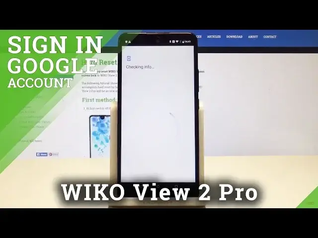 'Video thumbnail for How to Allow Google Backup in WIKO View 2 Pro - Add Backup Account'