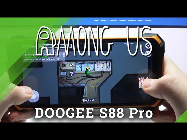 'Video thumbnail for Test Game Among Us on Doogee S88 Pro | MediaTek Helio P70 | 6 GB RAM | Gameplay - FPS Check'
