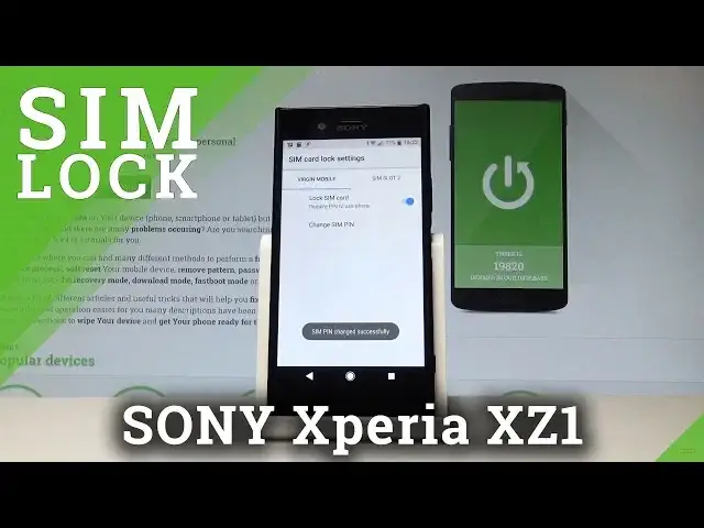 'Video thumbnail for How to Set Up SIM Lock in SONY Xperia XZ1 - PIN Activation |HardReset.Info'