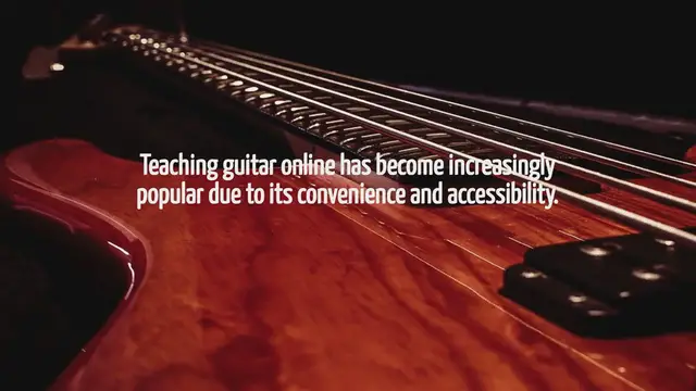 'Video thumbnail for How To Teach Guitar Online'