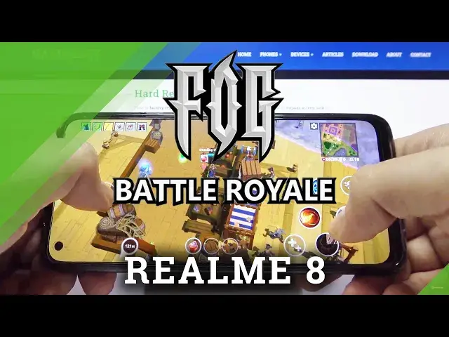 'Video thumbnail for Test Game FOG Battle Royale on REALME 8 | MediaTek Helio G95 | 4 GB RAM | Gameplay - FPS Check'