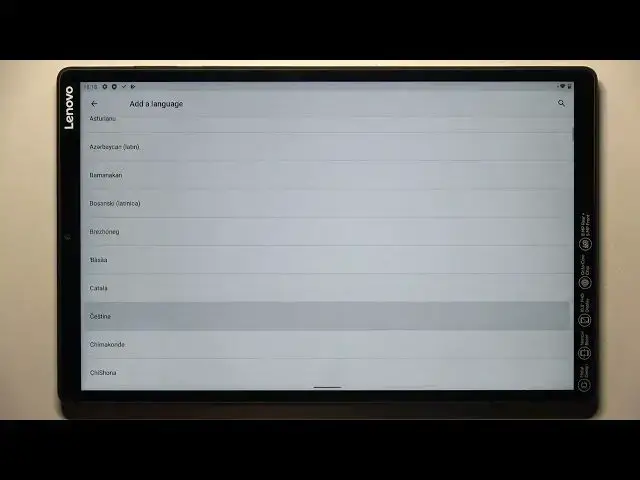 'Video thumbnail for LENOVO TAB M10+ How To Change Language'