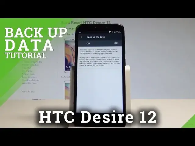 'Video thumbnail for How to Back Up Data on HTC Desire 12 - Enable Google Backup |HardReset.Info'