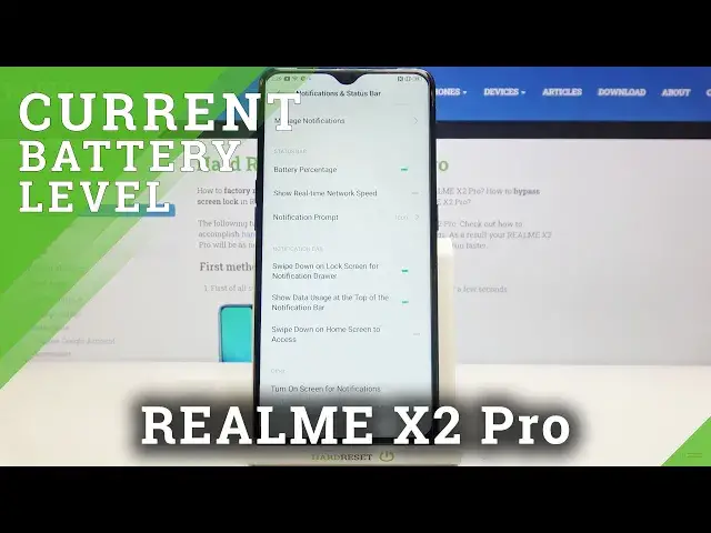 'Video thumbnail for How to Enable Battery Percentage on REALME X2 Pro – Control Battery Level'