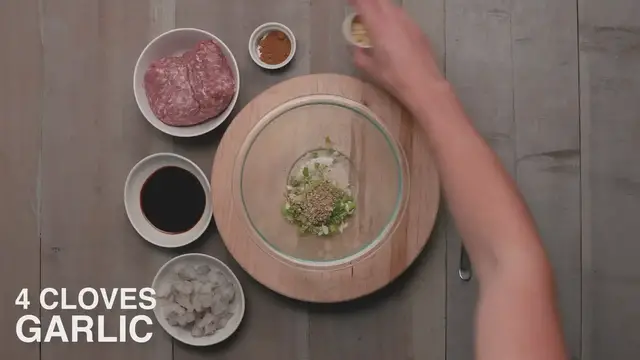 'Video thumbnail for Keto Pork and Prawn Dumplings'
