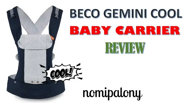 'Video thumbnail for Beco Gemini Cool Baby Carrier Review'
