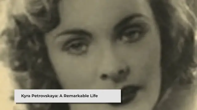 'Video thumbnail for Kyra Petrovskaya: From Soviet Sniper to American Author'