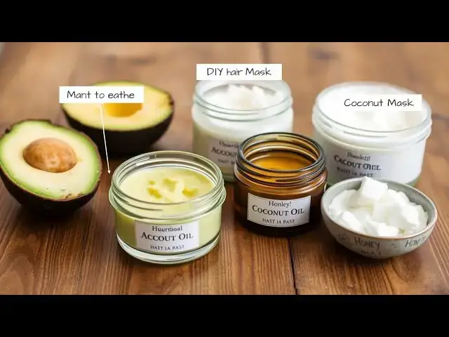 'Video thumbnail for Revive Damaged Hair with These 20 DIY Hair Masks | Natural Hair Care Tips'