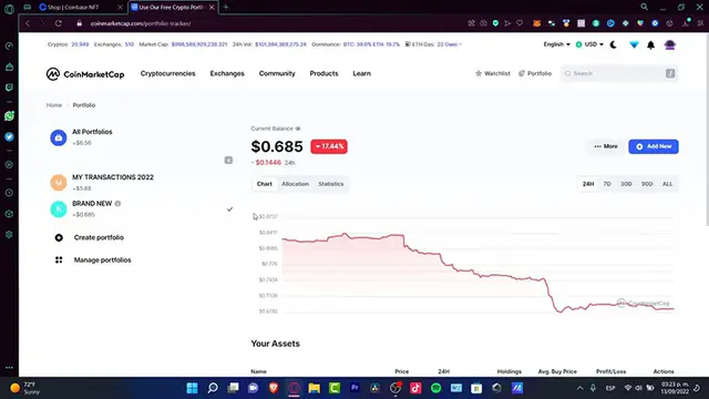 'Video thumbnail for How To Withdraw Money From Coinmarketcap (Step by Step)'