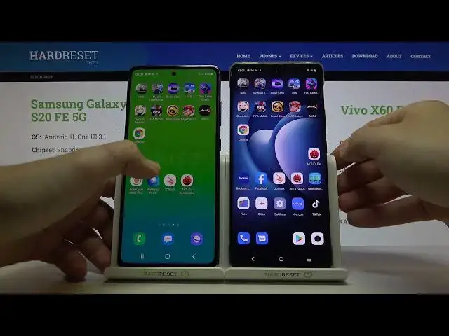 'Video thumbnail for Samsung Galaxy S20 FE 5G vs Vivo X60 Pro - Launch Speed Test App'