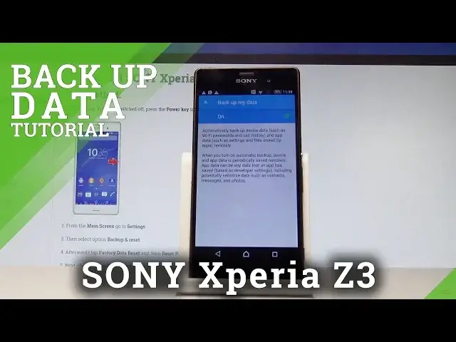 'Video thumbnail for SONY Xperia Z3 Enable Google Backup / Add Backup Account'