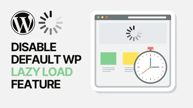 'Video thumbnail for How To Disable Default WordPress Lazy Load Feature Using Custom Code_'