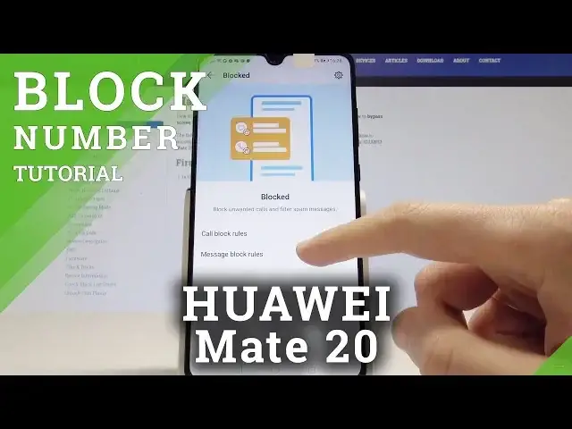 'Video thumbnail for How to Block Calls on HUAWEI Mate 20 - Block Number Tutorial'