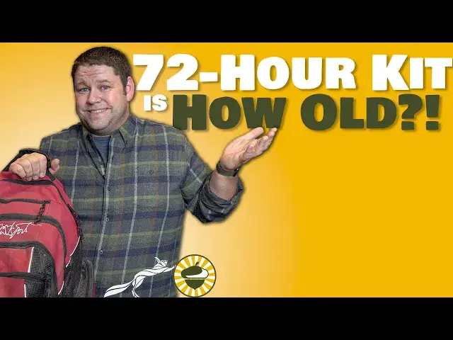 'Video thumbnail for 72-Hour Kit Bag Dump After 10 YEARS!'