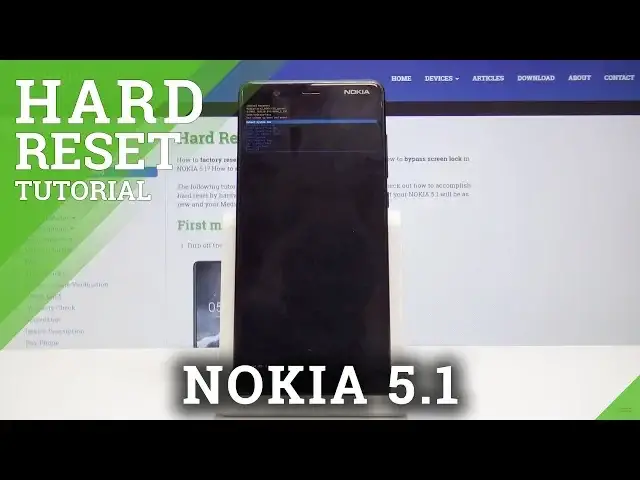 'Video thumbnail for Hard Reset NOKIA 5.1 - Wipe All Data / Remove Screen Lock'
