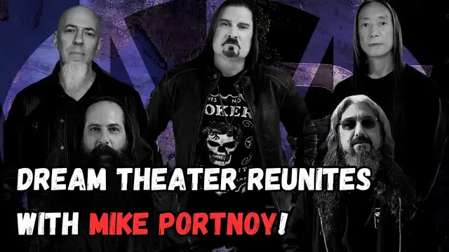 'Video thumbnail for DREAM THEATER Reunites With MIKE PORTNOY'