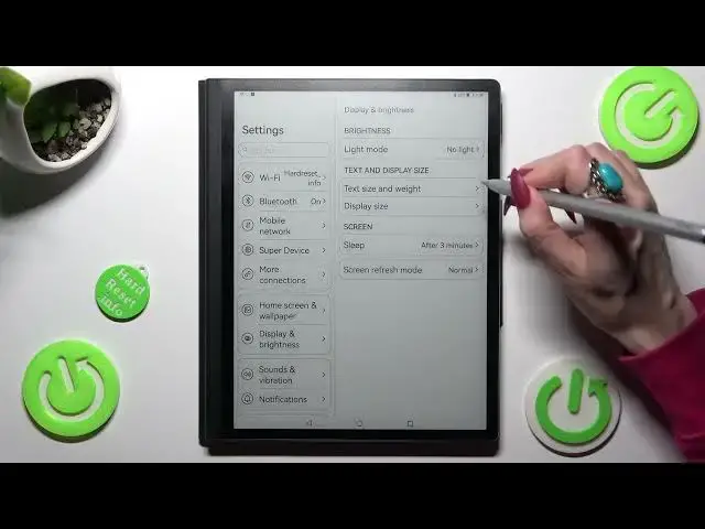 'Video thumbnail for Huawei MatePad Paper - How to Change System Font Size? Customize Word / Letters Size!'