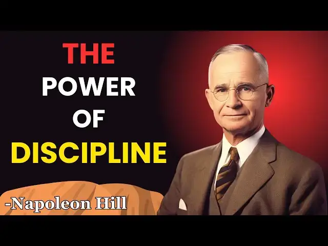 'Video thumbnail for Why Discipline Beats Motivation Every Time | Napoleon Hill Classes'
