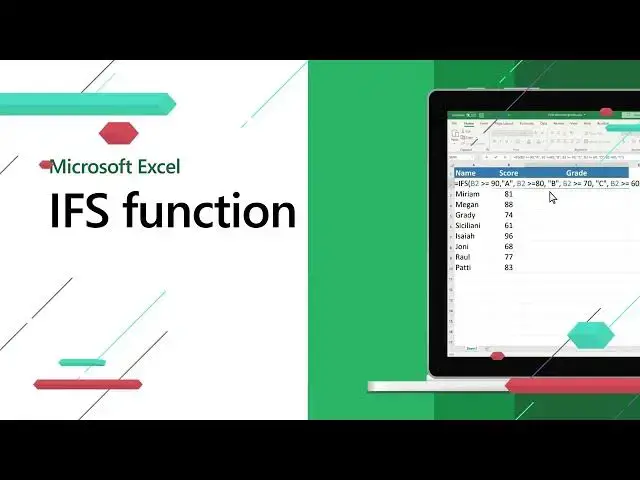 'Video thumbnail for IFs Function in excel  | Excel Short Clip | Tutorial | #shorts |#itsolzone'